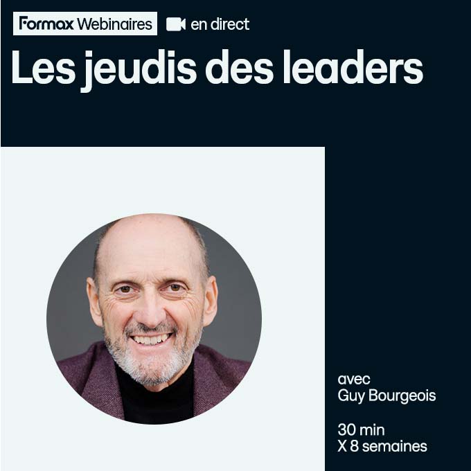 Les jeudis des leaders (8 semaines) – EN DIRECT