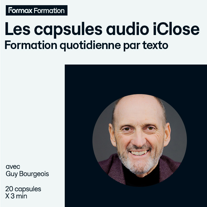 iClose : 1 mois de capsules de formation audio quotidienne